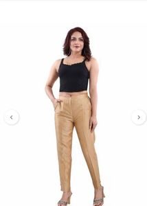 Golden Pant For Women