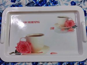 Good Morning Serving Tray