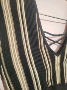 Stretchable Winter Crop Top