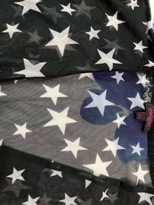 Ginger Star Print Sheer Shrug