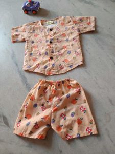 Cute Fruit Clothes Set of (0-1 year baby)
