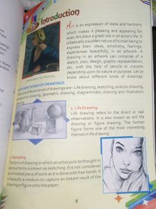 Junior Artist Drawing Book Class 8