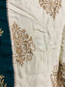 Teal &amp; Cream Kurti