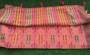 PRICE DROP NEW Pink Chiffon Saree😍🩷