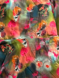 Floral Maternity Shoot Gown