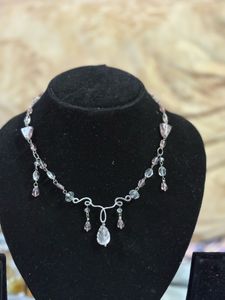 rose fairy Silver Necklace