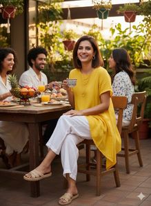 ☀️ Sunshine Sale: The &#34;Marigold Meadow&#34; Tunic! 🌼