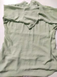 Sage Green Embellished Top