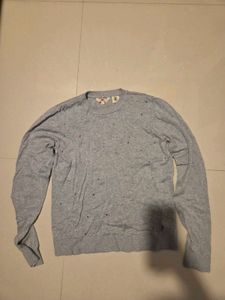Levi's Gray Embellished Sweater