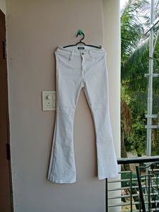 High Waisted Flared Jeans