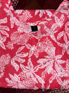 Floral Print Tunic Top