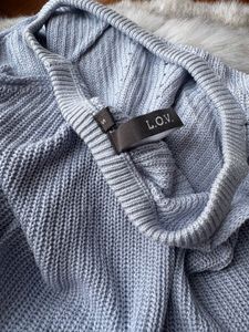 Light Blue Knit Tank Top