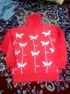 Cute Butterfly Kids Sweater