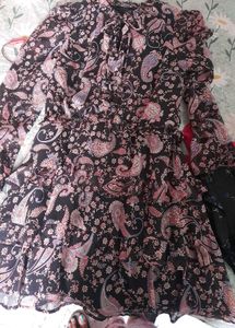 STREET 9 Multicoloured Printed Fit and Flare