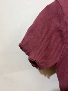 Cute Ruffle Neck Top
