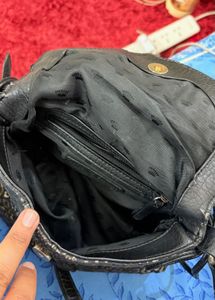 Black And Golden Juicy Couture Sling Bag