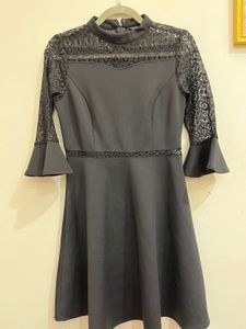 Black Lace Party Dress