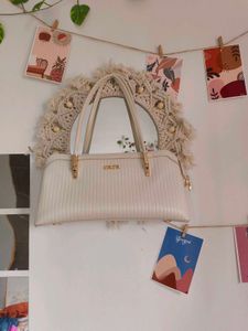 Vintage Celine Off-White Handbag