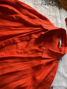 Zara Orange Top