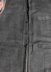 Grey Sleeveless Jacket