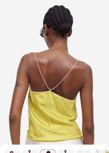 Rhinestone Strap Cami Top