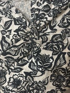 Floral Print sweetheart neckline crop Top