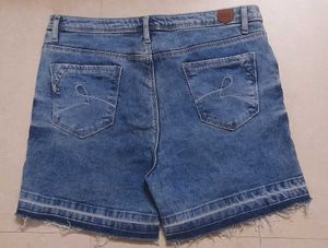 Shade Denim Shorts