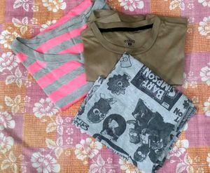 3 T-shirt  Combo