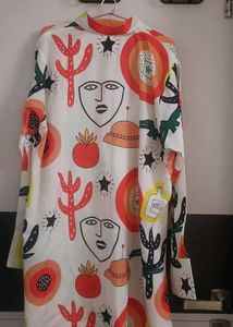 Oversized Satin Shirt