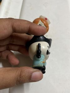 Blue Pirate And Nurse Pandas Set 1
