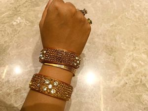 Set Of 2 Golden Kadas