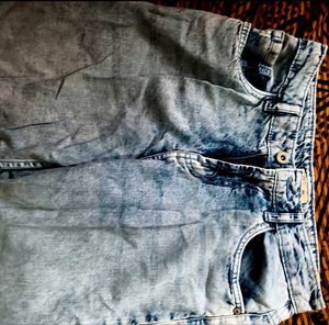 Blue Straight Jeans