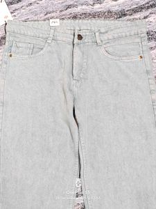 Light Wash Straight Leg Jeans