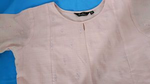 Elegant Peach Kurta