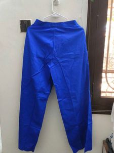 Royal Blue Pant Suit - Women's Fashion