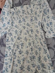 Floral Print Midi Dress