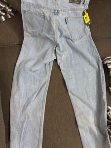 Light Wash Straight Leg Jeans