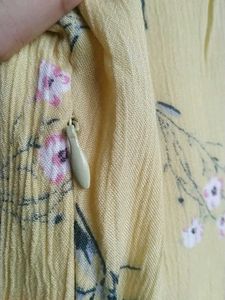 Yellow Floral Dress