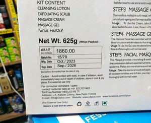 O3+ Diamond Facial Kit