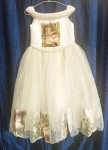 Princess Off White Gown From Foreign