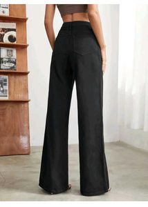 KOTTY Straight Fit Women Black Jeans32, Blac