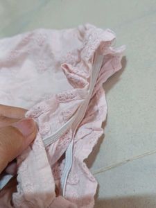 Pink Embroidered Top