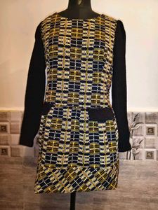 🎁Buy 1, Get 1 Free🎁Plaid Shift Dress Size M/ L