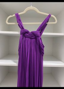 Chemistry Purple Maxi Gown
