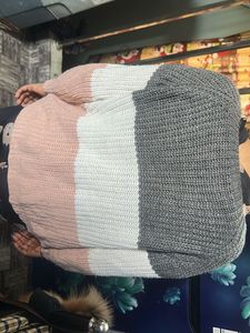 Color Block Knit Sweater