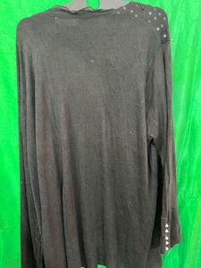 Open Shrug Black