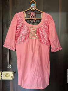 Peach Salwar suit