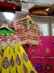 Yellow Garba Choli