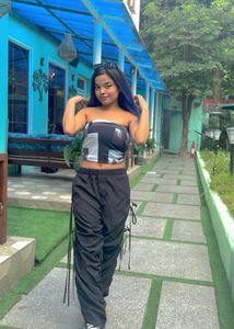Urbanic Black Crop Top