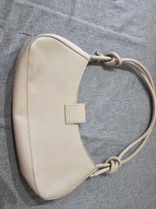 Chic Ivory Shoulder Bag